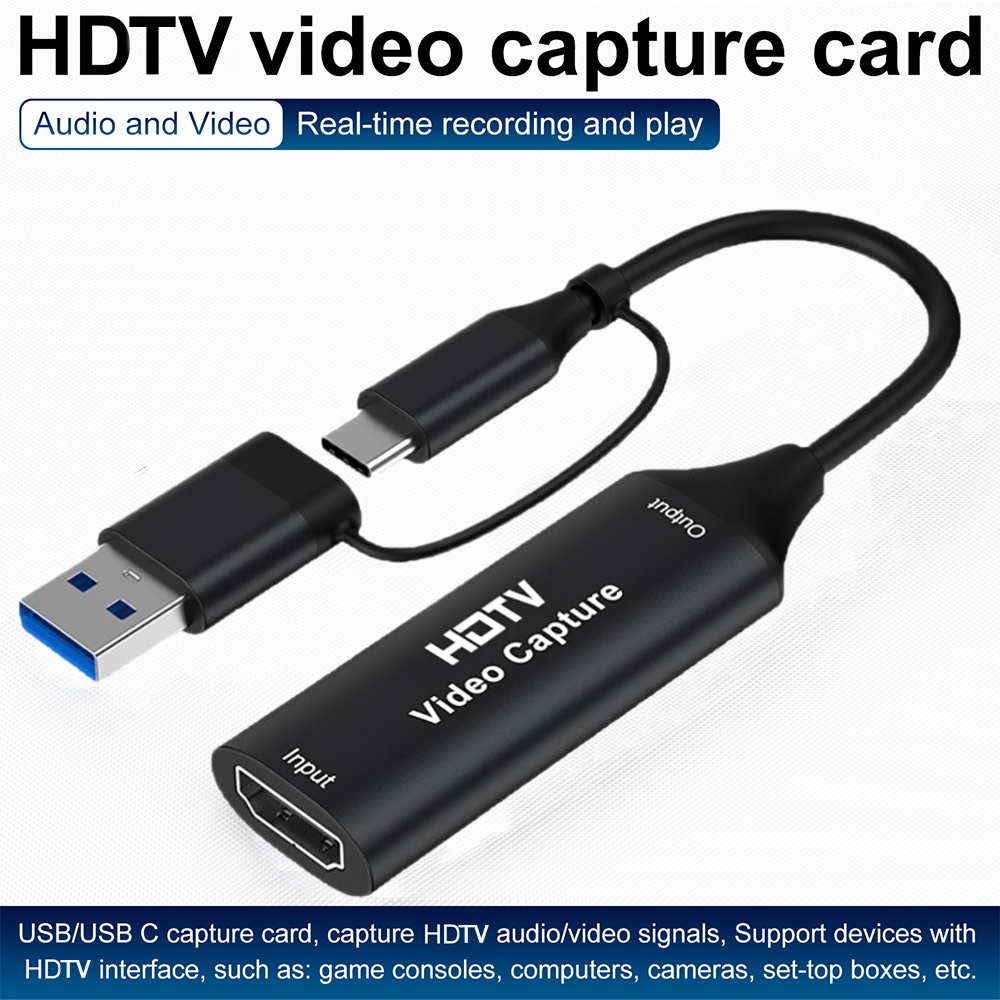 Usb C To Hdmi - Placa de Captura de Vídeo USB