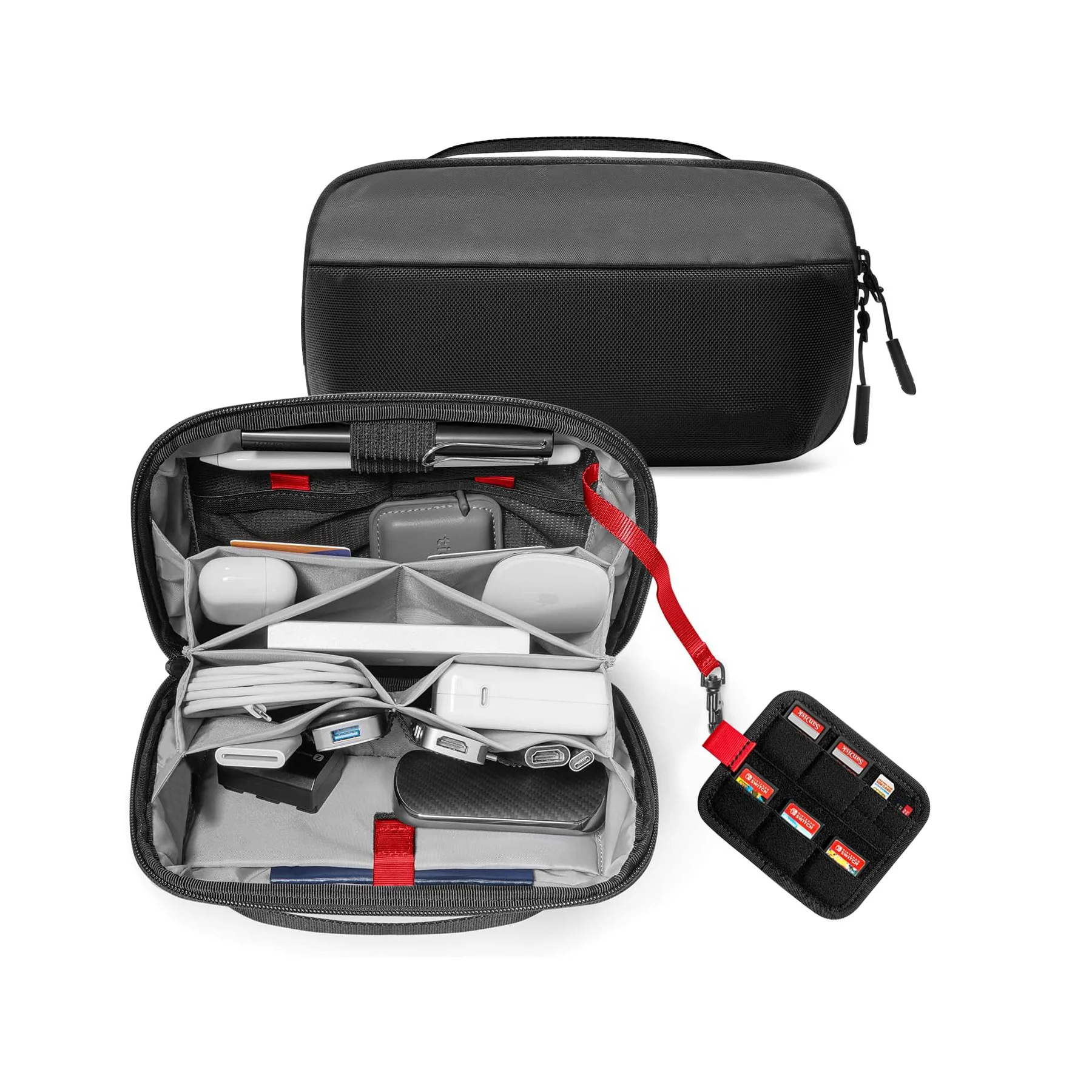 Tech Accessories Store - Bolsa Organizadora de Tecnologia para Viagem,