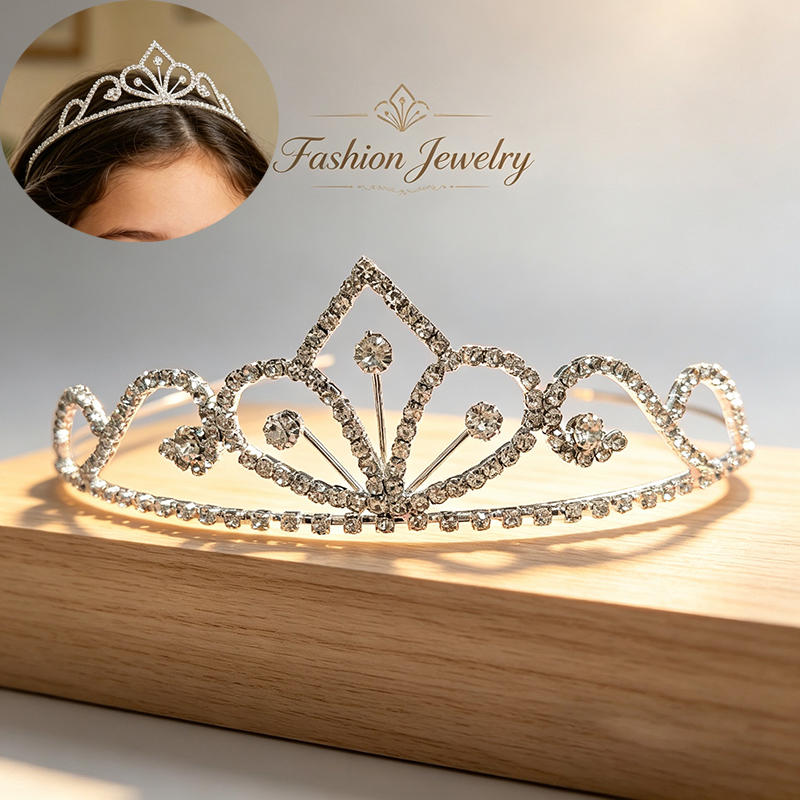 Coroa de Noiva em Cor Prata co - Tech Hair Accessories avaliação e preço