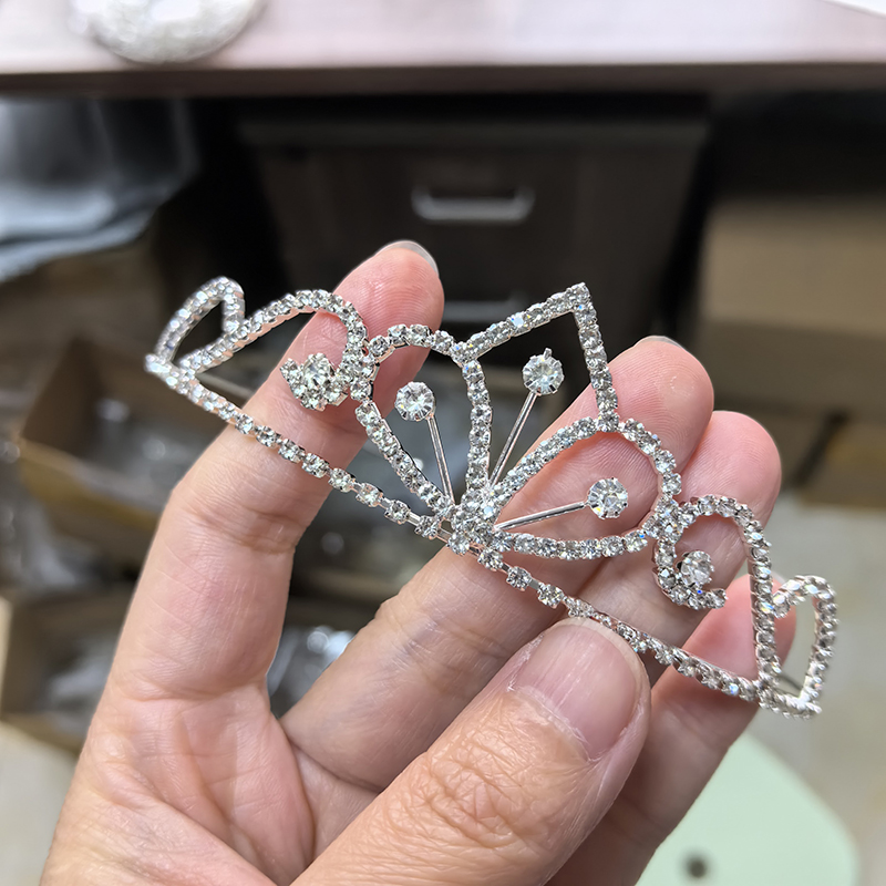 Coroa de Noiva em Cor Prata co - Tech Hair Accessories avaliação e preço