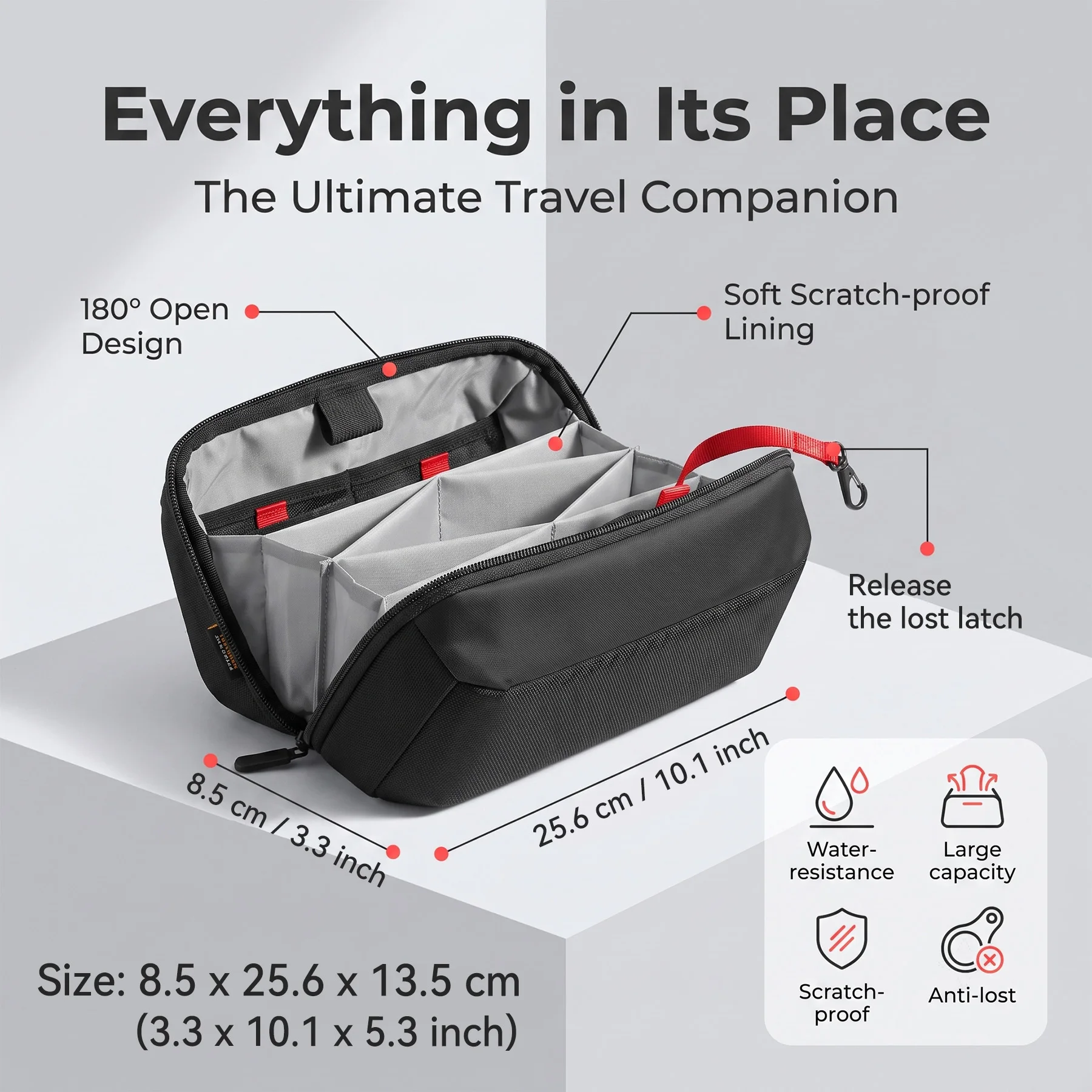 Bolsa Organizadora de Tecnolog - Tech Accessories Store avaliação e preço