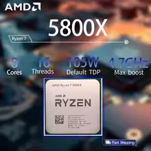 Processador AMD Ryzen 7 5800X  - Amd Cpu Ryzen 7 avaliação e preço