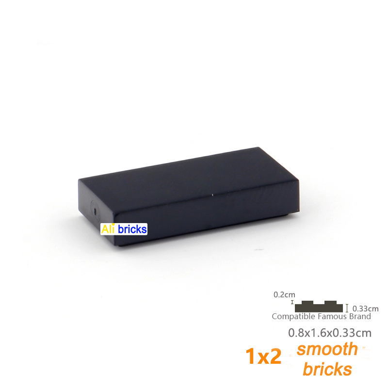 50 pçs/lote 1x2 telha blocos d - Tech House Accessories avaliação e preço