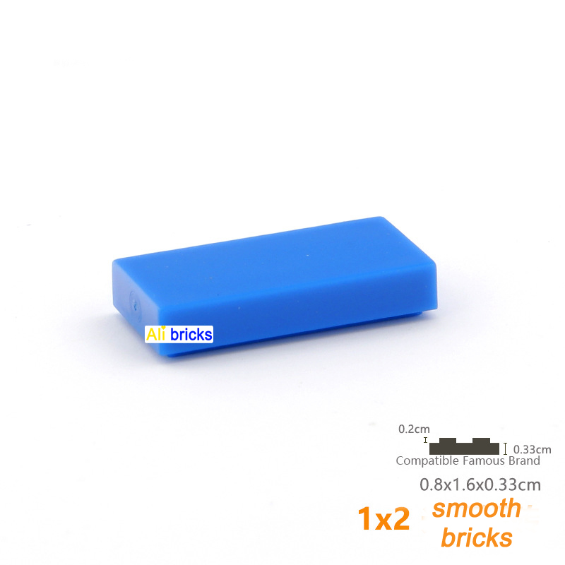 50 pçs/lote 1x2 telha blocos d - Tech House Accessories avaliação e preço
