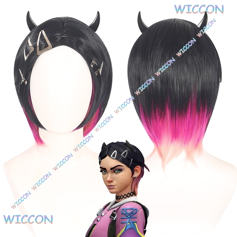 Valorant cravo clipe colar bor - Tech Hair Accessories avaliação e preço