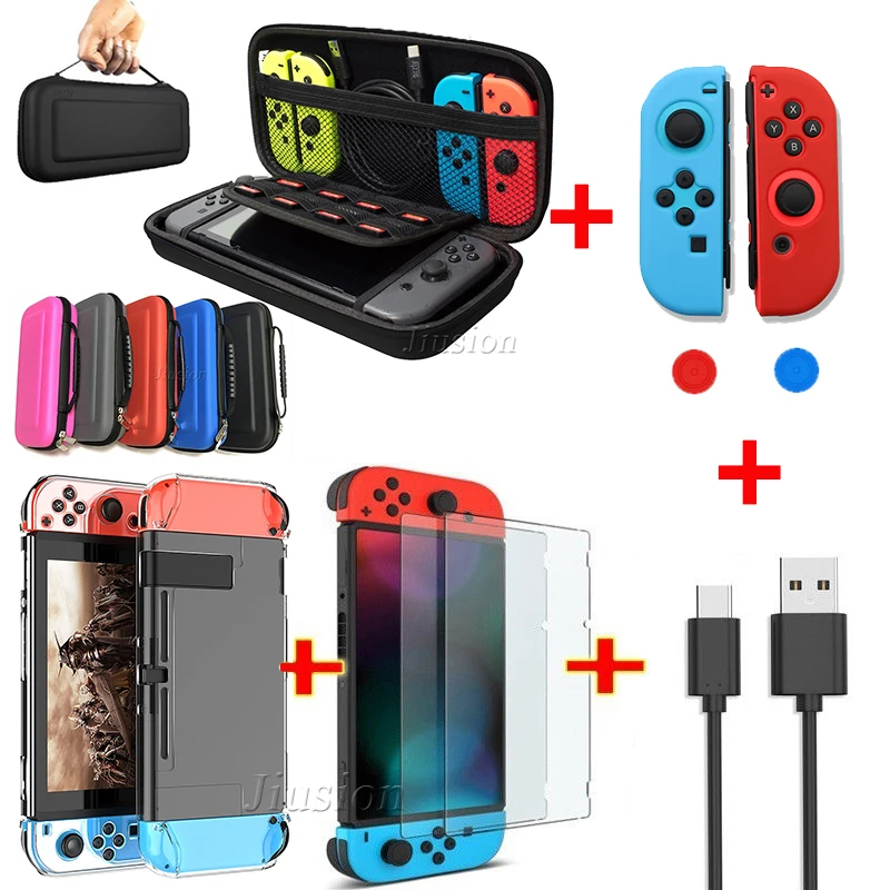 6 em 1 kit sacos para nintendo - Tech Accessories Hard Case avaliação e preço