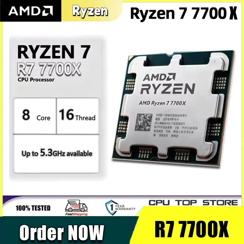 Processador AMD Ryzen 7 7700 d - Amd Cpu Ryzen 7 avaliação e preço