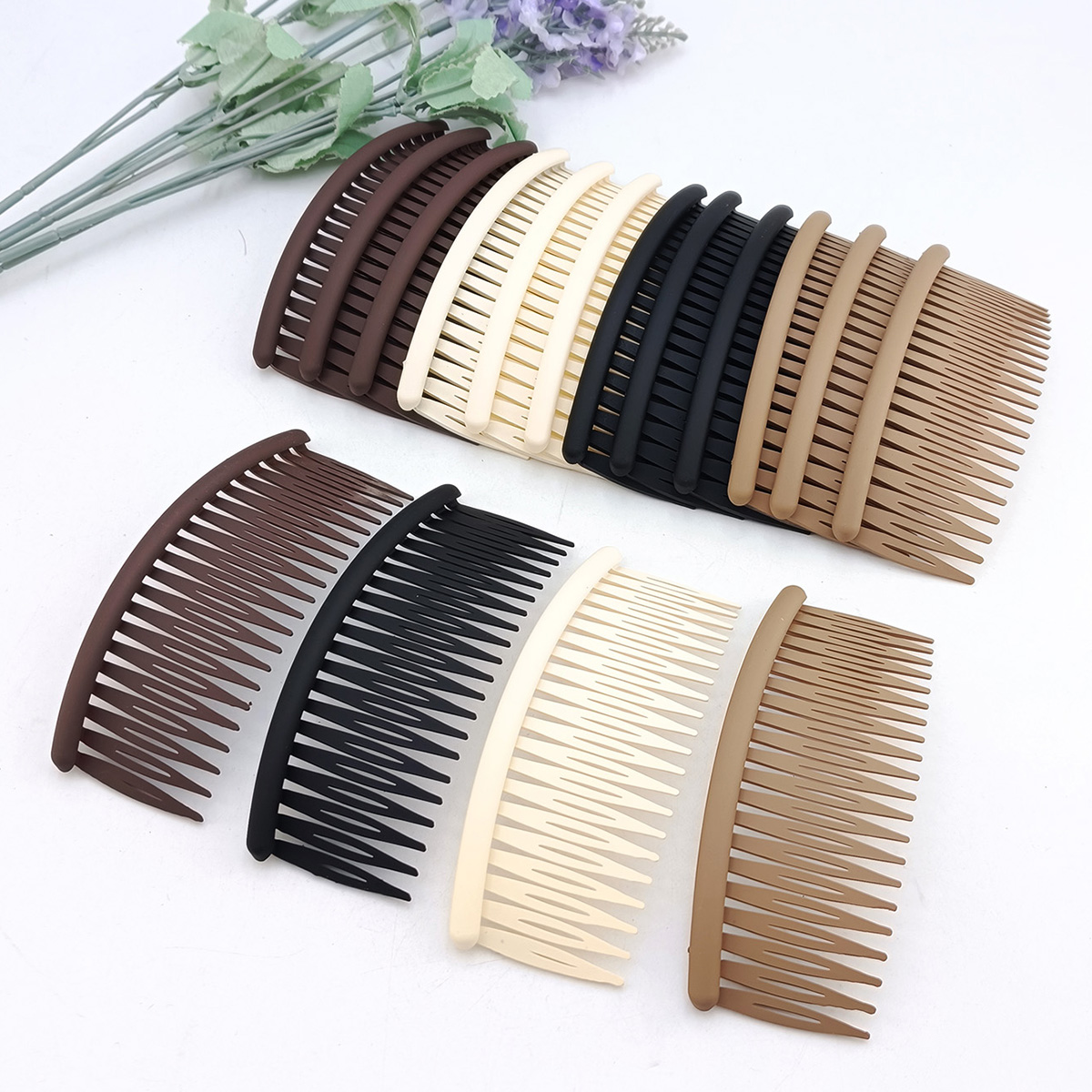 1/12 pçs feminino pente de cab - Tech Hair Accessories avaliação e preço